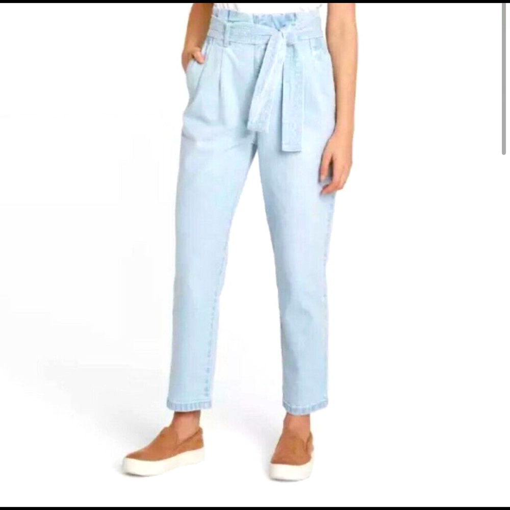 Paper Bag Waist Jeans